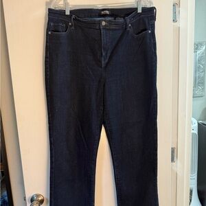 Buffalo David Bitton Women's Dark Indigo Straight Leg Jeans